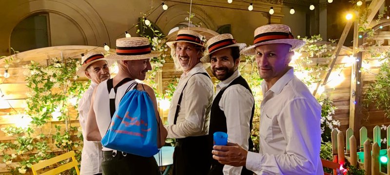 Organisateurs du festival de tango guinguette de Cantaron 2025